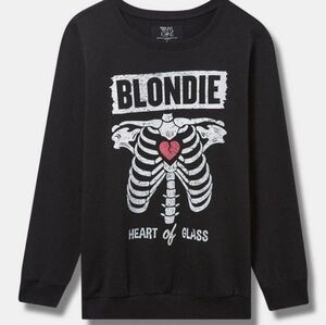 Torrid Blondie Cozy Fleece Crew Sweatshirt Size 3 NWT